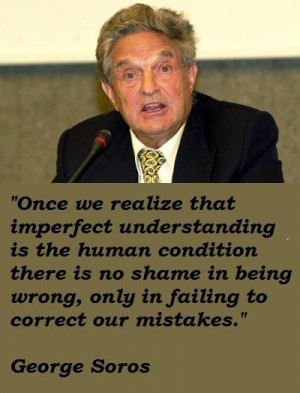 George soros famous quotes 1