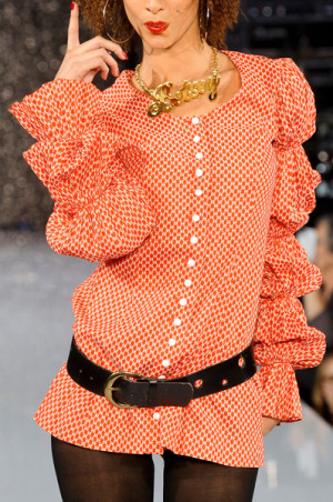 Harry Styles At The Spring 2013 Burberry Prorsum Fashion Show In