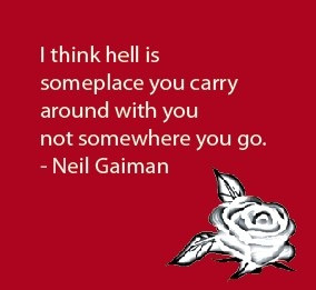 Personal demons are ugly and exhausting.