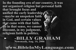 pray for the efforts of BGEA! Hope this quote from Rev.Billy Graham ...