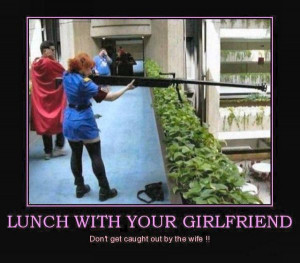 military humor funny joke army wife girlfriend lunch sniper gun