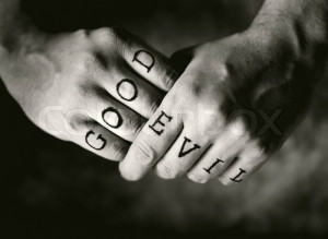 Good Vs Evil Words Good vs evil