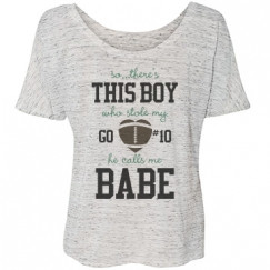 Custom Football Girlfriend Shirts, Hoodies, Jerseys, & More