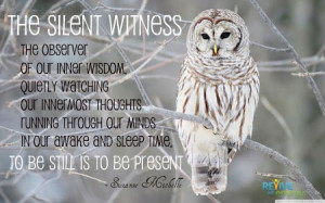 The Owl …. and its many meanings!