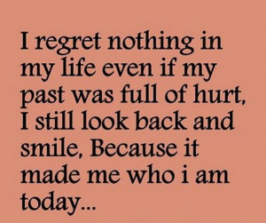 Regret nothing!