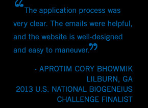 BioGENEius 2014 International Winners