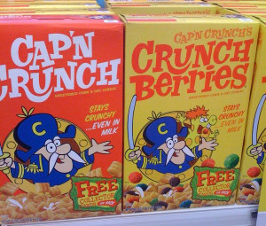 ... argue with me, this is the ultimate cereal enterprise>> Cap'N Crunch