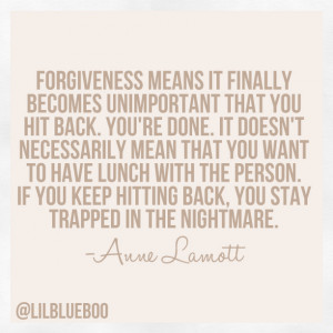 ... that you hit back. anne lamott quote. via lilblueboo.com #quote