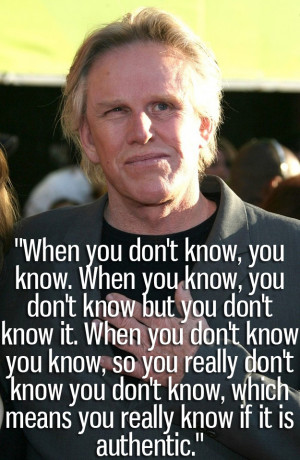 gary busey quotes