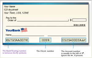 quotes for checking accounts or s in upper case without the quotes for