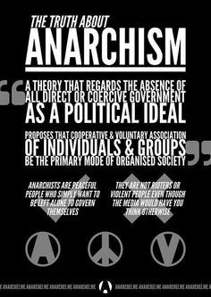 Anarchy...Beautiful..Libertarian...Anarchy