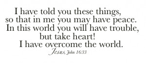 Biblical quotes about Peace