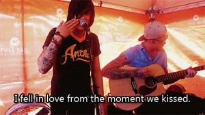 love kiss Kellin Quinn sleeping with sirens if i'm james dean you're ...