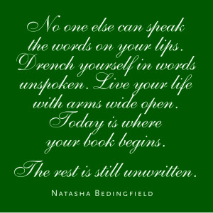 Live Your Life – Natasha Bedingfield