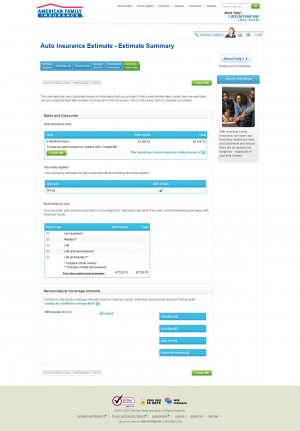 Insurance Quote Preview- American Family Page 7