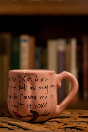 doctor rose tyler quote mug small bubblegum pink pumpkin shaped mug ...