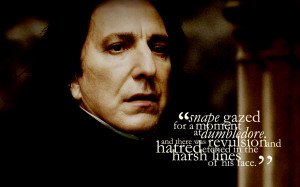 Imaginary Heroes: Severus Snape