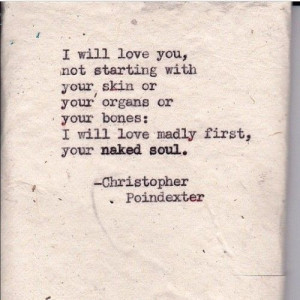 ... Universe and Her, and I poem #158 written by Christopher Poindexter