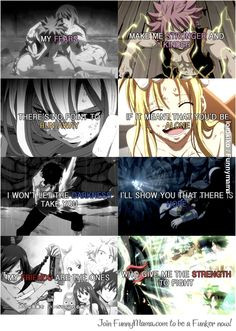 Fairy Tail can sure teach you some really good lessons Q~Q More