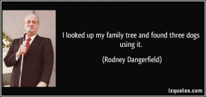 Rodney Dangerfield Quote