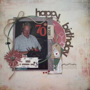 Layout: happy 70th birthday