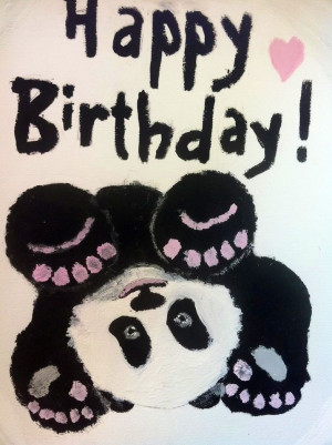 Happy Birthday Panda