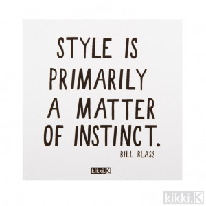 fashion quote from bill blass