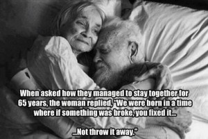 Growing Old: Love and Staying Together!!