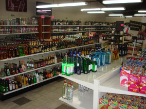 Liquor Store Displays