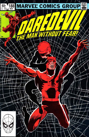 Daredevil #188 - Frank Miller art & cover