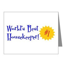 Housekeeping Week Thank You Cards & Note Cards