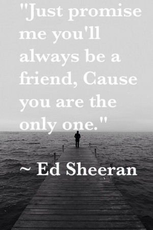 Ed Sheeran's beautiful new song one that came out yesterday. There ...
