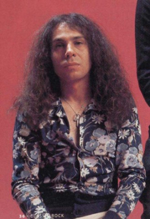 Фотография Ронни Дио (photo Ronnie James Dio)