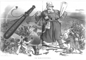 Big Stick Policy Political Cartoon