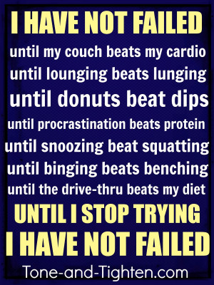 Fitness Motivation - Never Quit