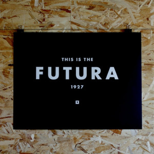 feel about Futura, the way many feel about Helvetica. I LOVE, LOVE ...