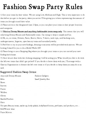 Try to make one with your friends, you can also host a Swap Party of ...