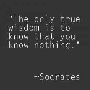 ... locks. Socrates Wisdom Know Nothing . Socrates Quotes On Philosophy