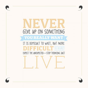 Never Give Up Quotes Tumblr