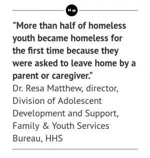 Homeless Youth Problem Misunderstood