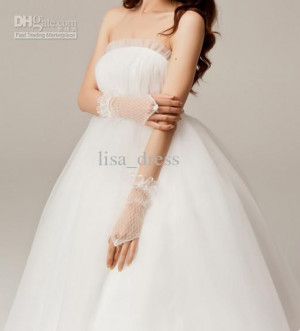 Wholesale Simple Elegant White Tulle Puffy Wedding dress Breial Gown