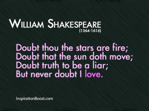 Love Quotes by William Shakespeare