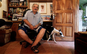 Uruguay's President Mujica at his farm on the outskirts of Montevideo ...