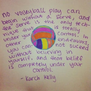 inspirational volleyball quote