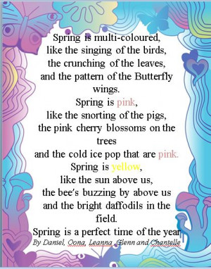 Spring Poems