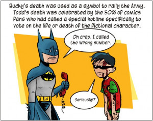... Everybody: The Histories of Bucky and Jason Todd Explained [Comic