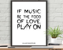 William Shakespeare Printable Wall Decor Inspirational Love Quote ...