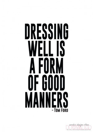 ... of good manners