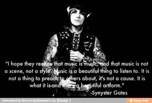 Love this quote! Well said, Syn.