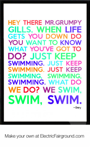 Dory Framed Quote